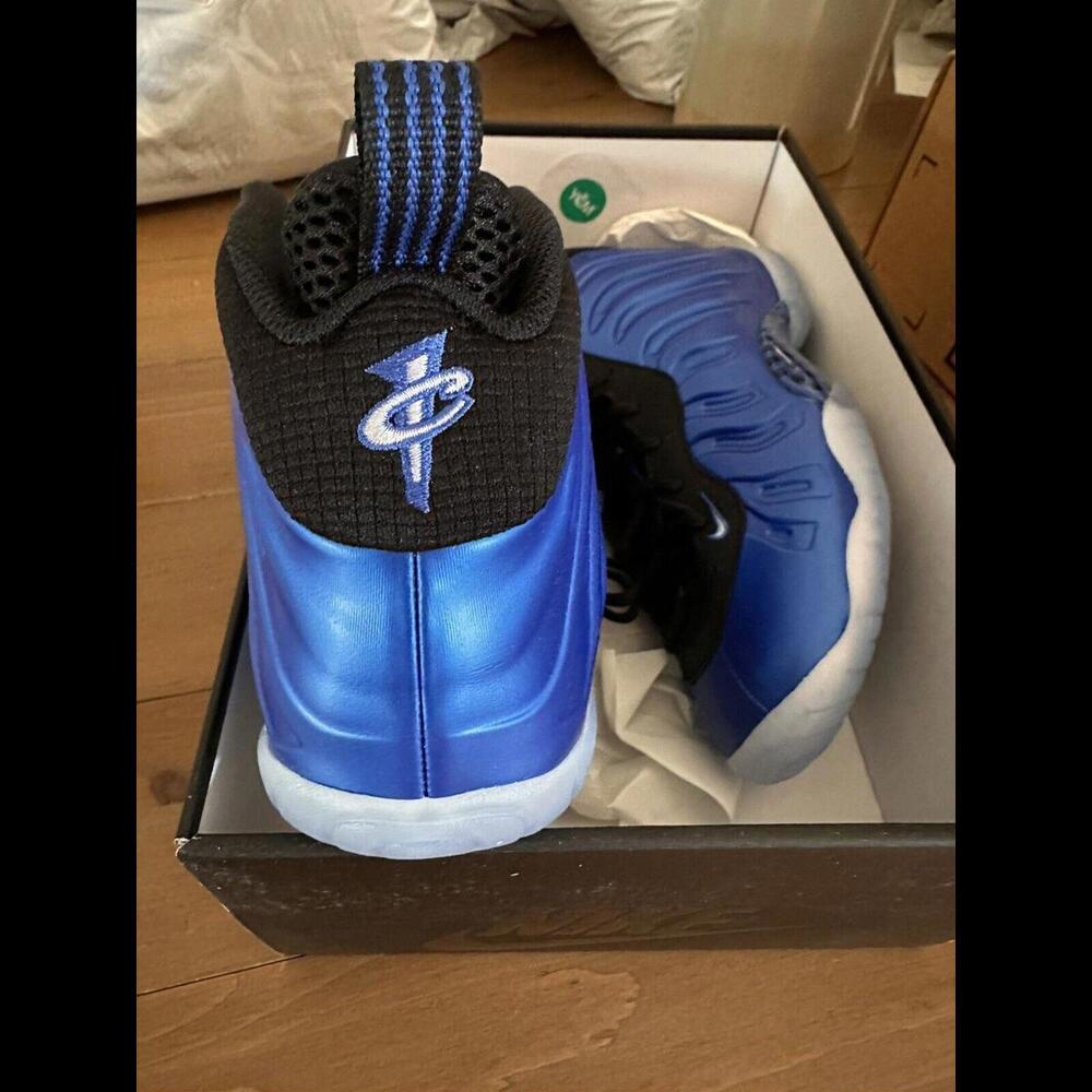 Nike Little Posite One GS Royal Blue FV5365-400 Size 5Y (W 6.5 / EU 37.5) – BNIB - Picture 6 of 11